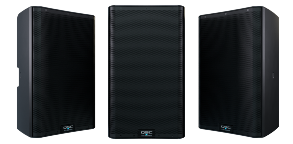 QSC K12.2 powered loudspeaker — front view